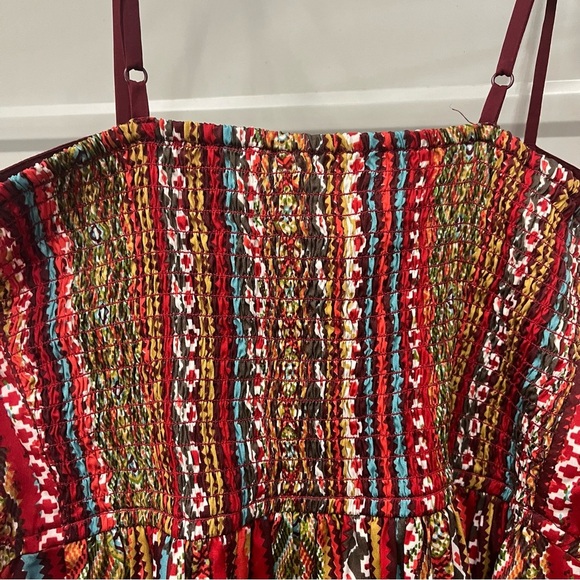 Jolie Colorful Mini Dress size 12 - Picture 3 of 7